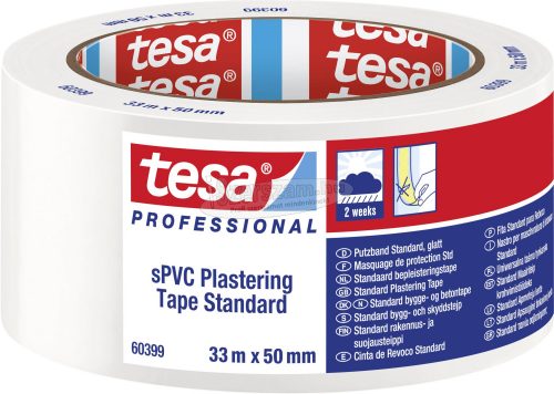 tesa SPVC Vakolat színelválasztó szalag Professional Fehér 33m x 50mm 1db 60399-00005-00