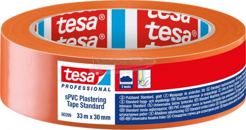 tesa SPVC Vakolat színelválasztó szalag Professional Narancs 33m x 30mm 1db 60399-00000-01