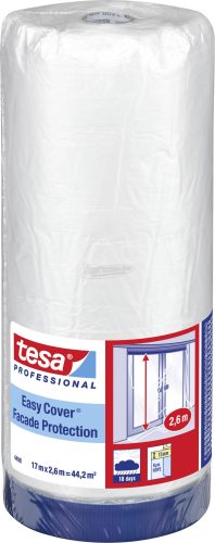 tesa 04498-00002-00 Fedőfólia tesa Easy Cover Átlátszó 17mx2.6 m 1db 04498-00002-00