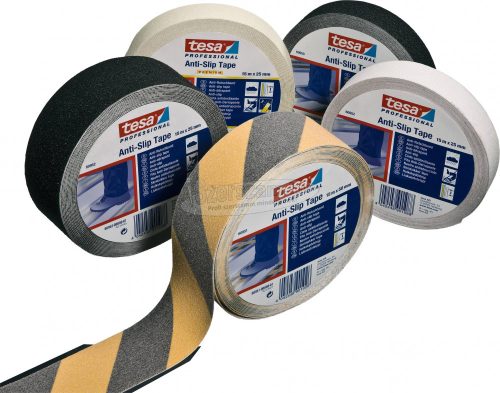 tesa Csúszásmentesítő szalag tesa Professional Fluoreszkáló 15m x 25mm 1db 60953-00000-00