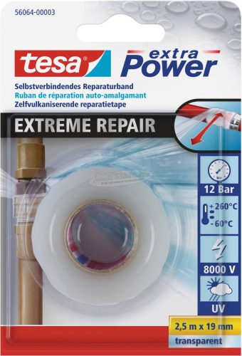 tesa EXTREME REPAIR 56064-00003-00 Repair tape tesa extra Power Átlátszó 2.5mx19mm 1db 56064-00003-00