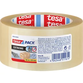   tesa EXTREME Csomagolószalag tesapack Átlátszó 50m x 50mm 1db 58644-00000-00