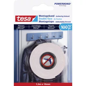   tesa ULTRA STRONG Rögzítő szalag Powerbond Fehér 1,5m x 19mm 1db 77746-00000-00