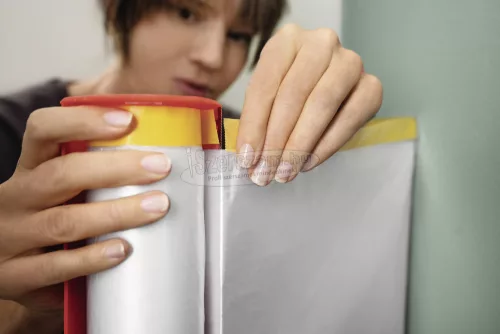 tesa Easy Cover Perfect+ Fedőfólia Sárga, Átlátszó 33m x 0,55m 1db 56570-00000-00