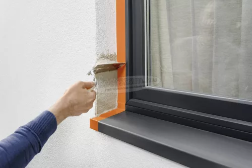 tesa PVC Putzband Vakolat színelválasztó szalag Narancs 33m x 50mm 1db 55487-00000-01