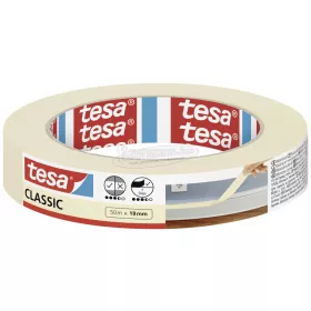   tesa Classic Festő védőszalag Fehér 50m x 19mm 1db 52803-00000-01