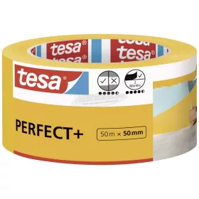   tesa Perfect+ Festő védőszalag Sárga 50m x 50mm 1db 56538-00000-00