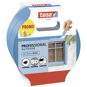   tesa Professional Outdoor Festő védőszalag Kék 50m x 25mm 2db 56214-00000-03