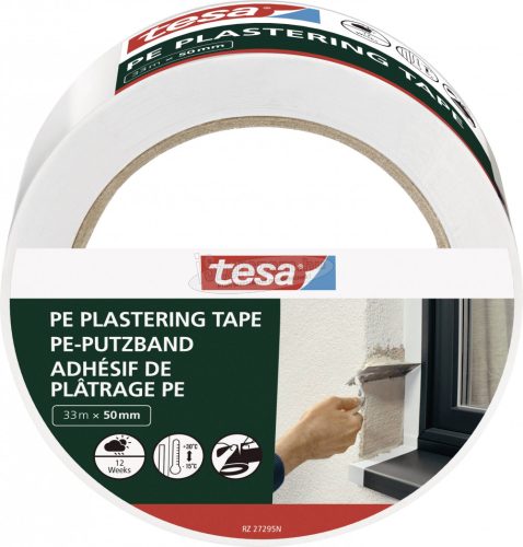 tesa PE Putzband Vakolat színelválasztó szalag Fehér 33m x 50mm 1db 55485-00000-00