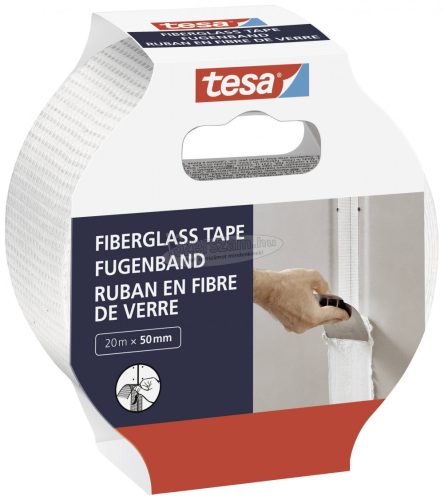 tesa Fugenband Üvegszálas szalag Fehér 20m x 50mm 1db 52512-00000-00