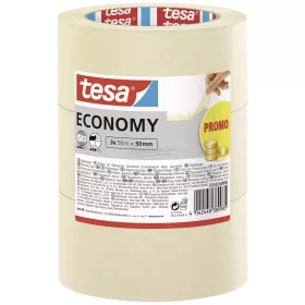   tesa Economy Festő védőszalag Fehér 50m x 50mm 3db 55342-00000-00