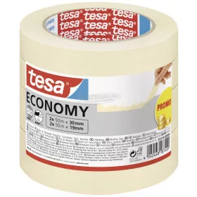   tesa Economy Festő védőszalag Fehér 50m x 30mm + 50m x 19mm 1 készlet 55318-00000-04