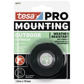   tesa Mounting PRO Outdoor Rögzítő szalag Átlátszó 1,5m x 19mm 1db 66751-00000-00