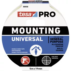   tesa Mounting PRO Universal Rögzítő szalag Fehér 5m x 9mm 1db 66958-00001-00