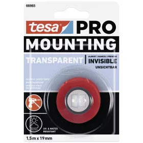   tesa Mounting PRO Transparent Rögzítő szalag Átlátszó 1,5m x 19mm 1db 66965-00000-00