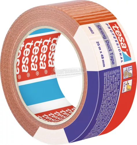 tesa Duct Tape STRONG Narancs 25m x 48mm 1db 04662-00195-01