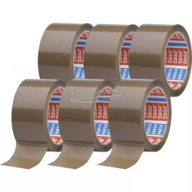   tesa tesapack Ragasztószalag Barna 66m x 50mm 6db 64014-501-00