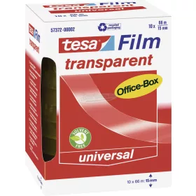   tesa OFFICE-BOX tesafilm Átlátszó 66m x 15mm 10db 57372-00002-01