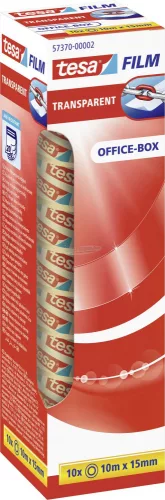 tesa OFFICE-BOX tesafilm Átlátszó 10m x 15mm 10db 57370-00002-11