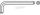 TOOLCRAFT Hajlított csavarhúzó TOOLCRAFT SW17 M 20 5db TO-5429991