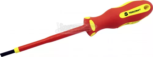 TOOLCRAFT SL 3.0 szigetelt VDE 1000V, Elektronika- és finommechanika, Egyenes pengéjű csavarhúzó 100mm TO-5347560