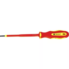   TOOLCRAFT SL 4.0 szigetelt VDE 1000V, Elektronika- és finommechanika, Egyenes pengéjű csavarhúzó 100mm TO-5345685