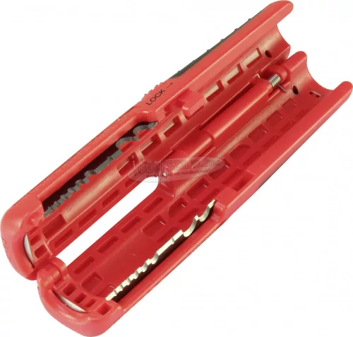 TOOLCRAFT TO-6586974 Kábel csupaszoló Alkalmas Kerek vezetékek, Nedves helyiség kábel 8-13mm 0.5-6mm² TO-6586974