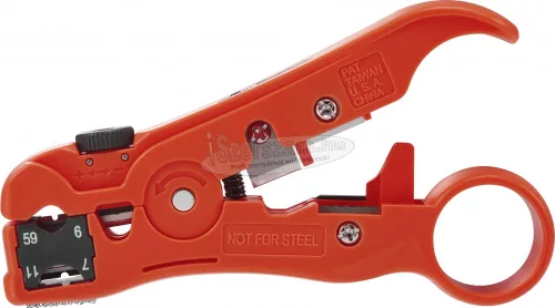 TOOLCRAFT TO-6609318 HSK-4132 Csupaszoló fogó Alkalmas Koax kábel, Kerek vezetékek TO-6609318