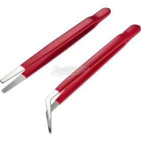   TOOLCRAFT TO-6897171 Csipesz készlet 2 részes Lapos-kerek, Lapos-kerek, ívelt TO-6897171