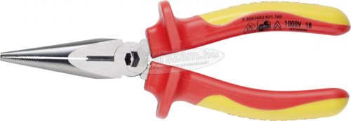 TOOLCRAFT TO-6448056 szigetelt VDE 1000V Laposfogó Egyenes 160mm TO-6448056
