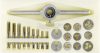 TOOLCRAFT TO-7106694 Egyvágásos menetfúró készlet 30 részes HSS M1, M1.1, M1.2, M1.4, M1.6, M1.8, M2, M2,2, M2.5 TO-7106694