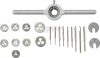 TOOLCRAFT TO-7106694 Egyvágásos menetfúró készlet 30 részes HSS M1, M1.1, M1.2, M1.4, M1.6, M1.8, M2, M2,2, M2.5 TO-7106694