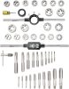 TOOLCRAFT TO-7199877 Menetvágó készlet 45 részes HSS Metrikus M6, M8, M10, M12, M14, M16, M18, M20, M22, M24 TO-7199877