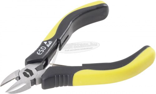 TOOLCRAFT TO-6763704 ESD Oldalcsípőfogó Fazettával 110mm TO-6763704