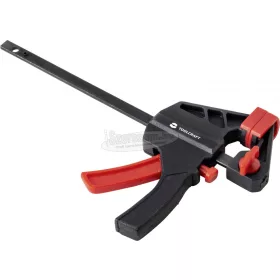   TOOLCRAFT Egykezes bilincs TOOLCRAFT TO-6743691 Szorítási szélesség (max.):100mm Méret, hossz: 180mm Visszavonás:35mm TO-6743691