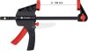 TOOLCRAFT Egykezes bilincs TOOLCRAFT TO-6743691 Szorítási szélesség (max.):100mm Méret, hossz: 180mm Visszavonás:35mm TO-6743691