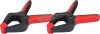 TOOLCRAFT Rugós szorító 70mm 10 kg, 2db TOOLCRAFT 2226762 Szorítási szélesség (max.):70mm Méret, hossz: 160mm Visszavonás:70mm 2226762