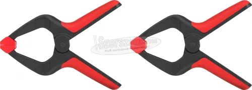 TOOLCRAFT Rugós szorító 70mm 10 kg, 2db TOOLCRAFT 2226762 Szorítási szélesség (max.):70mm Méret, hossz: 160mm Visszavonás:70mm 2226762