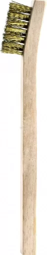 TOOLCRAFT Gyújtógyertya kefe Fa, Sárgaréz 200mm 1db TO-5796093