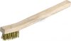TOOLCRAFT Gyújtógyertya kefe Fa, Sárgaréz 200mm 1db TO-5796093