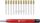 TOOLCRAFT TO-5864070 Üvegszálas tisztítóecset/üvegszálas radír stift/üvegszálas radír, 4mm-es átmérő 11mm 12db TO-5864070