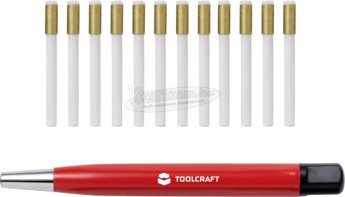 TOOLCRAFT TO-5864070 Üvegszálas tisztítóecset/üvegszálas radír stift/üvegszálas radír, 4mm-es átmérő 11mm 12db TO-5864070