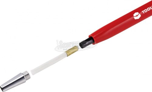 TOOLCRAFT TO-5864073 Tartalék ecset (üvegszál) üvegszálas radírhoz 12részes csomag, 4mm-es átmérő 4mm 12db TO-5864073