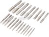 TOOLCRAFT 2266929 Menetvágó készlet 21 részes M3, M4, M5, M6, M8, M10, M12 DIN 352 HSS 1db TO-6800787