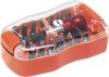 TOOLCRAFT TO-6623460 Bit készlet 15 részes Phillips, Pozidriv, Belső hatlap, Belső kerek hatlap (TX) TO-6623460