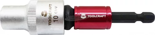 TOOLCRAFT 2159048 2 az 1-ben gyorscserélő bittartó hosszúság, 72mm-es meghajtó TO-6477144
