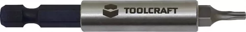 TOOLCRAFT TO-6918741 Bittartó 6,3mm (1/4 ) mágnessel 60mm 1/4" TO-6918741