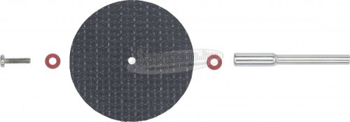 TOOLCRAFT TO-6449343 Vágótárcsa készlet 12 részes 38mm 1.8mm 1 készlet TO-6449343