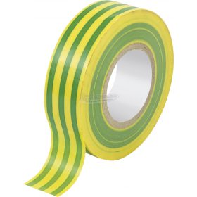   TRU COMPONENTS TC-10089956 Kábelkötegelő szalag Zöld, Sárga 20mx19mm 1db TC-10089956