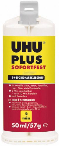 UHU Plus Sofortfest Kétkomponensű ragasztó 45675 50 ml 45675